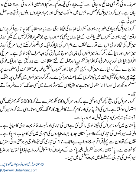 Pakistani Cruze Missile Babar