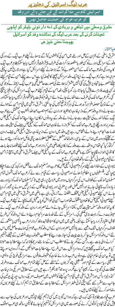Arab Leagure Israel K Dhane per