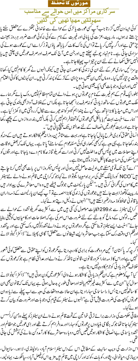 Aurton Ka Tahafuz