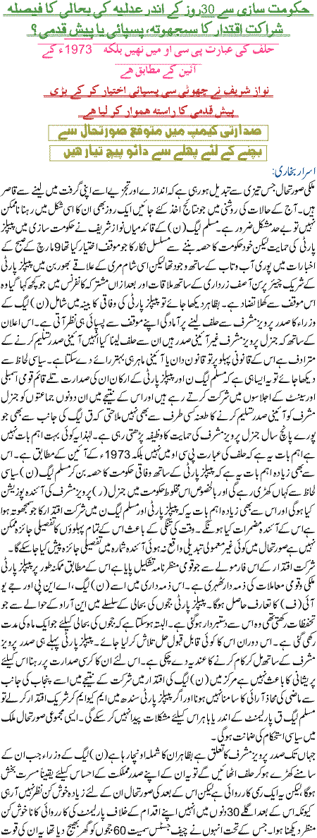 Hakomaat Sazi K 30 Din K Andaar Adlia Azaadi Ka Azm