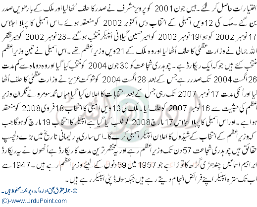 Parliaman Ki Tareekh