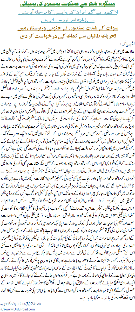 Mengora Sheher Se Askariyaat PasandooN Ki Paspai