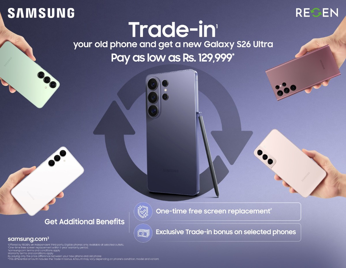 The Trade-in Program You’ve All Been Waiting For!
It’s time to upgrade to the latest Samsung Galaxy S26 Ultra!